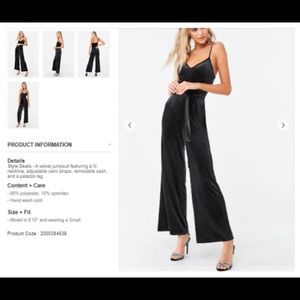 New Velvet Jumpsuit